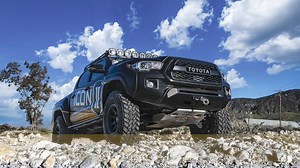 ICON’s Tacoma Lower Control Arm Kit offers high ground clearance and race-inspired styling. With features like greaseable ball joints and polyurethane bushings, shop today to enhance your truck's performance on and off-road. | ICON Vehicle Dynamics