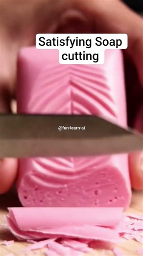 Day 18/365 [ASMR] satisfying soap cutting #viral #trending #youtubeshorts #feedshorts #asmr