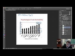 Calculating heritability using twin studies