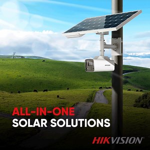 Experience the outstanding advantages of Hikvision's solar solutions!...