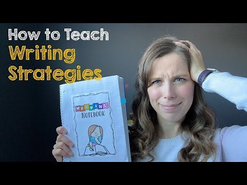How to Teach Writing Strategies + Run a Guided Writing Session