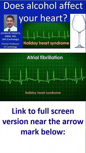 Does alcohol affect your heart?