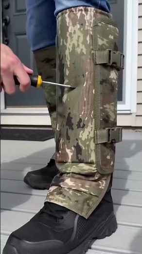 Ultimate Snake Protection Gaiters - Heavy Duty Leg Armor for Farm Work & Woods