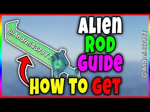 Alien Rod Guide How To Get In Fisch 🎣 Roblox Game !! #fisch #roblox #guide #rod