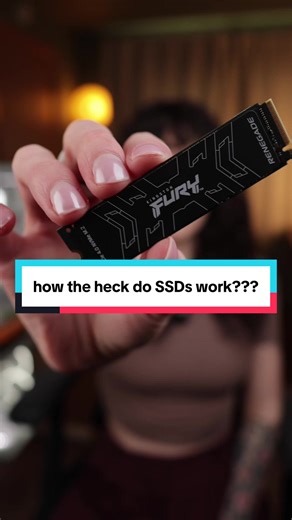 How do SSDs work? #pcbuild #techtips #tiktoklearningcampaign #pcgaming #tech