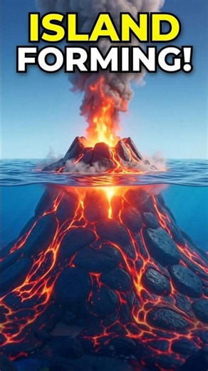 How Do Volcanic Islands Form? 🌋 | JoggAI Explainer Video #science #volcano #geology #aivideo