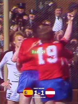 Spanyol vs Austria 🏆 Piala Dunia 1978