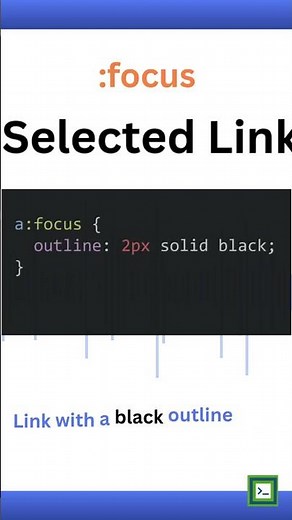 CSS Link States Explained in 30 Seconds