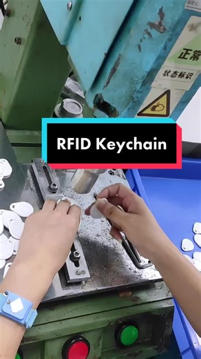 RFID key fobs. #nfccard #keychain #rfid #keyfob #security #lifehacks #whitecard #whitekeychain #accessories #xinyerfid #keyfactory