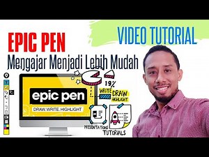 Write On Screen With EPIC PEN | Mengajar Menjadi Lebih Mudah | Video Tutorial