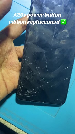 Samsung A20s Power Button Ribbon Replacement Guide