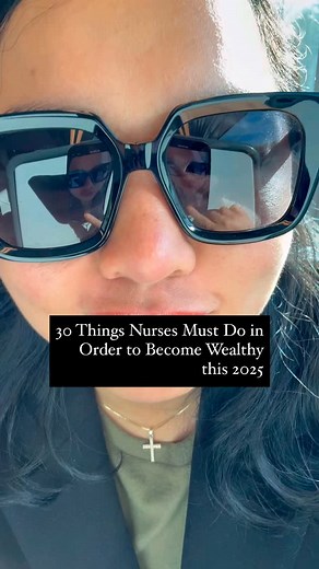 ATTN Nurses: If you want 2025 to be your wealthiest year yet, this one’s for you. We don’t just clock in. We multiply our income. We protect our money. We pass it on. Here are 30 things every nurse must do to become wealthy in 2025 💼💸 ✅BUILD WEALTH (Income x Investments) 1. Transition to 1099 to earn more and pay less taxes 2. Start a digital/automated side business 3. Learn how to turn your nursing skills into consulting 4. Create digital products (courses, ebooks) 5. Invest 15–20% of your in