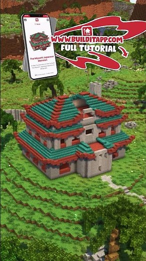 How to Build a Japanese Mansion in Minecraft