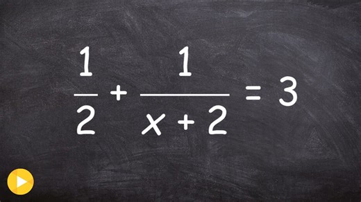 How to solve a rational equation by multiplying by the LCD