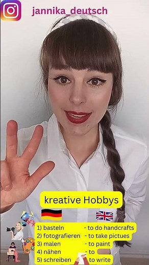 Hobbies in German: 5 kreative Hobbys auf Deutsch