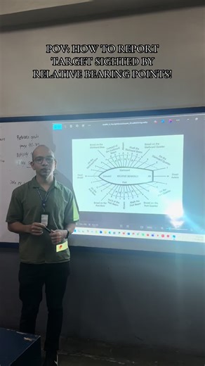 How to Report Target Sightings Using Relative Bearing Points