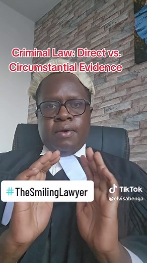 Understanding Criminal Law: Direct vs. Circumstantial Evidence