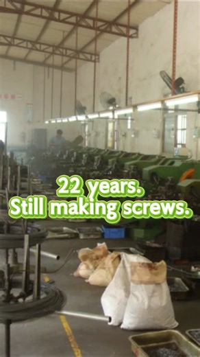 22 years of making custom fasteners. What we really deliver is not just screws, but fit, reliability, and engineering support behind them.#manufacturing #fastener #customscrew #coldheading #cncmachining