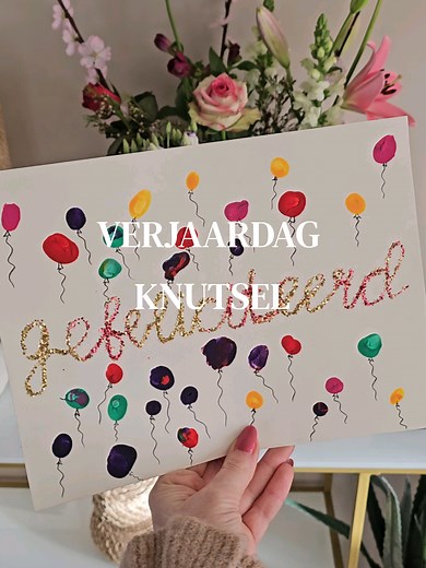 Verjaardagsknutsel voor Oma - Creatieve Ideeën