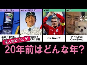 【2022年版】2002年（平成14年）の出来事、流行を振り返る