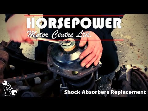 Shock Absorber Replacement on Jaguar XK8