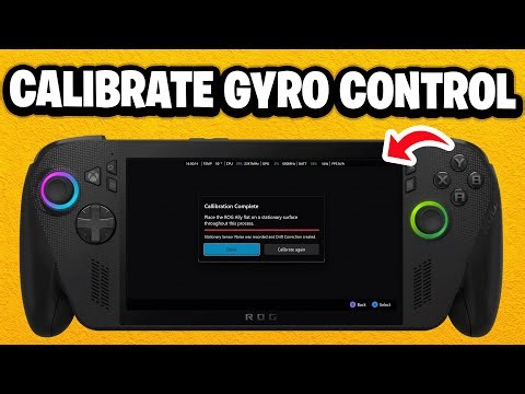 How to Calibrate Gyro Control on ROG Xbox Ally X - Fastest Guide