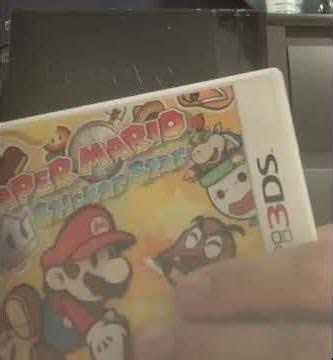 Paper Mario: Sticker Star UNBOXING in 2026