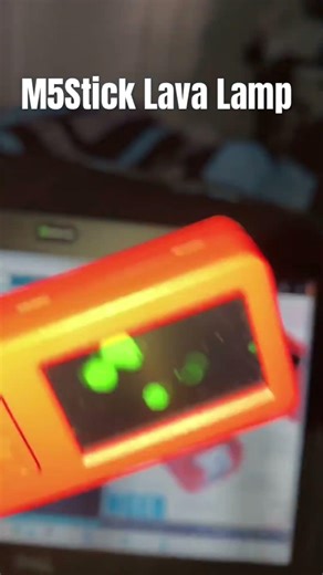 M5stick lava lamp ball blobs