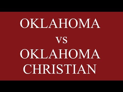 Oklahoma Softball vs Oklahoma Christian
