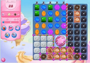 Tips and Walkthrough: Candy Crush Level 4312
