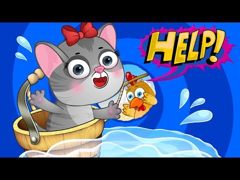 Ding Dong Bel - Cantemos con Pollo y Zorro - Música Infantil