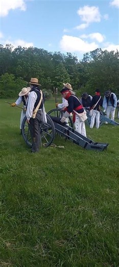 cannons firing at Stoney Creek War of 1812 reenactment June 6 2026