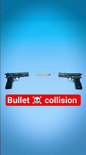 Bullets Colliding Mid-Air 🤔 (explained)