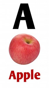 588K views · 6.9K reactions | A for Apple B for Ball, ABC Song, Nursery Rhymes, Kids Song, Alphabet Song #kids #abc #aforapple | Ajit Kumar | Facebook