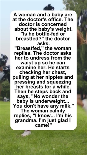 Grandma's Visit #joke #humor #shorts #funny #doctor #baby #grandma #comedy #laugh #viral #short