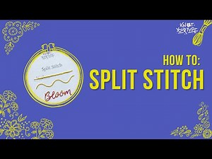 5. SPLIT STITCH