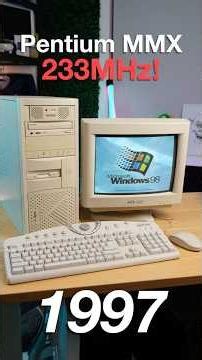 The FASTEST Pentium 1 PC From 1997! #intel #retro #windows98