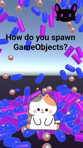 How do you spawn GameObjects? #gamedev #unity #indiedev #tutorials #furry