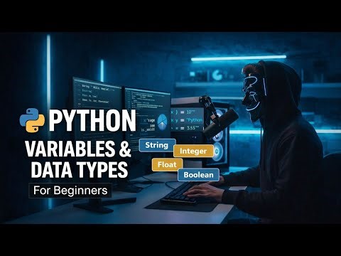 Python Variables & Data Types – Complete Beginner Guide