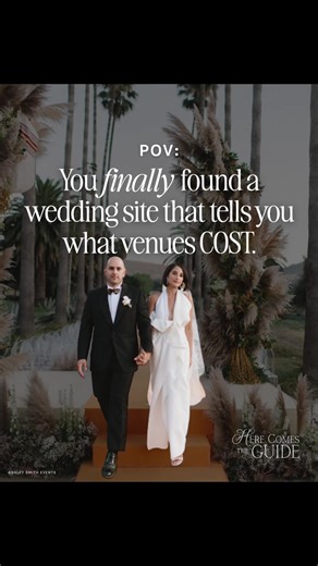 No more wasted time touring places you can't afford. Just honest pricing and gorgeous venues.