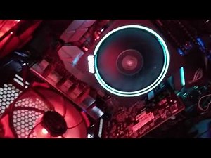 AMD Wraith MAX + Ryzen R5 1600