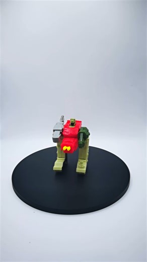 GoFigure! on Instagram: "Demolishor (McDonalds) - Robot to Tank Transformation #asmr #toys #transformers #happymeal #fun"