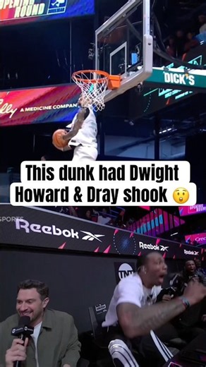 Dwight Howard had to get out of his seat 😅