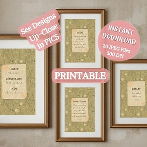 Vintage Easter Scripture Art Prints, Sage Green Cottagecore (digital Download Set of 4) - Etsy