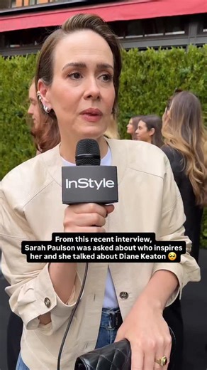 BEST OF SARAH PAULSON on Instagram: "RIP to the inimitable @diane_keaton who was a dear friend of @mssarahcatharinepaulson 😔💔"