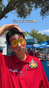Transform your Park day with a face full of color! 🎨 Face painting kiosks are located all across the Park with brushes in-hand ready for a fun makeover! Start trip-planning: https://legolandflorida.visitlink.me/HfBJgF | LEGOLAND Florida