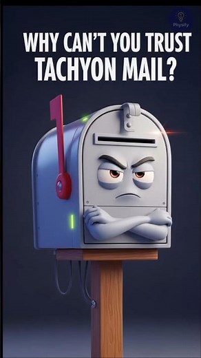 Faster Than Light Mail? 🤯📩 This Joke Actually Teaches Physics #shorts