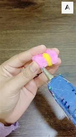 DIY handmade super Pom Pom keychain and bag charm make it and sell it #crafttutorial #bagcharm #diy