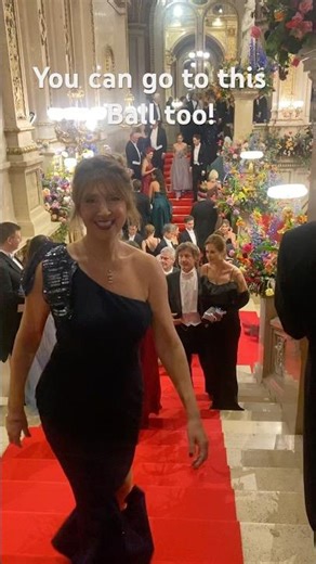 Walking the red carpet at a real life BALL! Inside the Glamorous Vienna Opera Ball