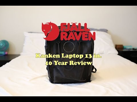 Fjallraven Kanken Laptop 13" Backpack Review | 10 Years of Use